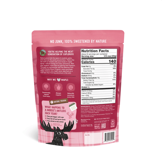 The Maple Brothers Strawberry & Maple Granola | Organic & Vegan - The Maple Shop