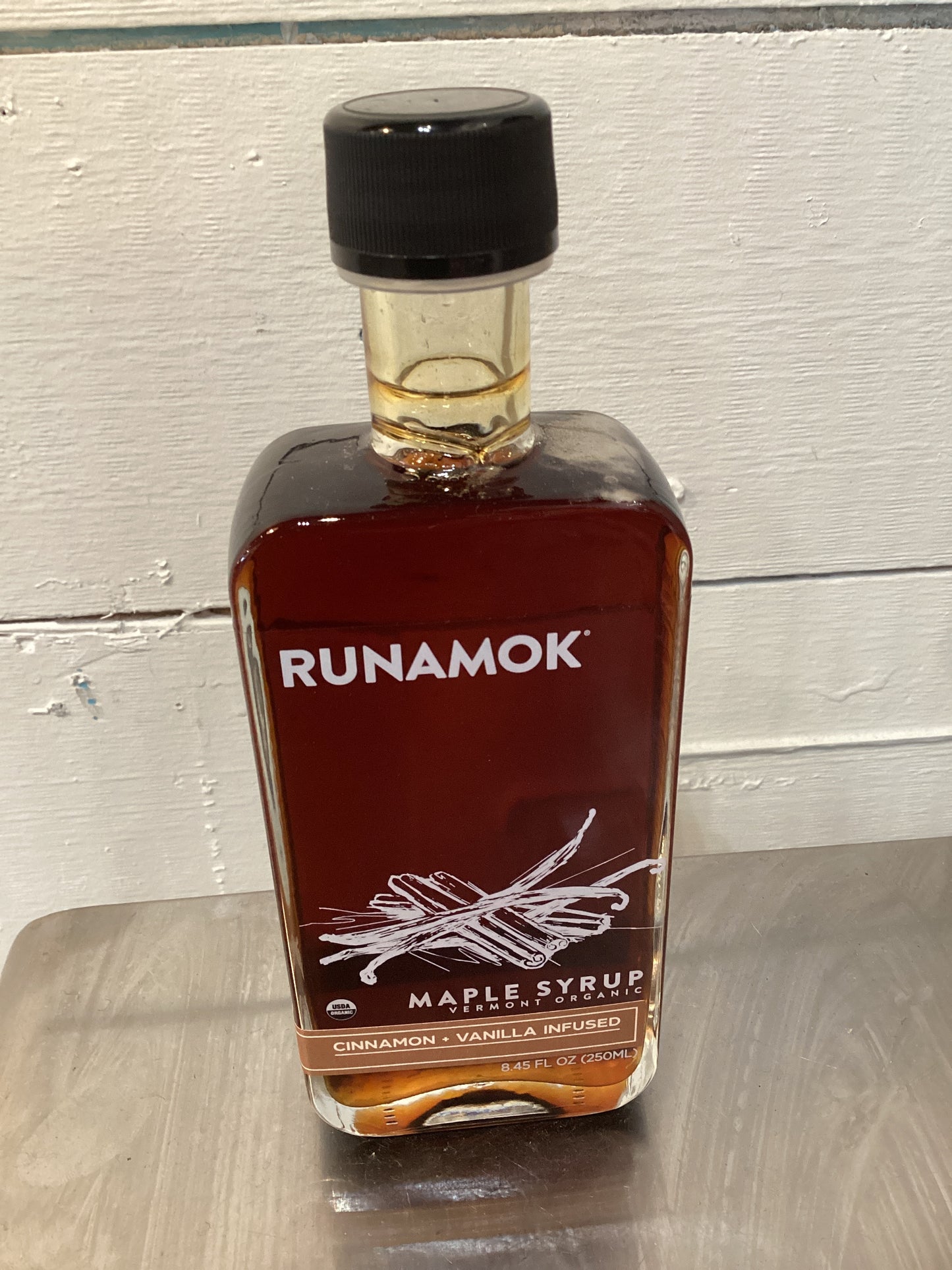 Cinnamon Vanilla Infused Maple Syrup - Runamok