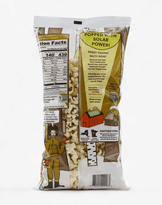 Bjorn Qorn Popcorn - The Maple Shop