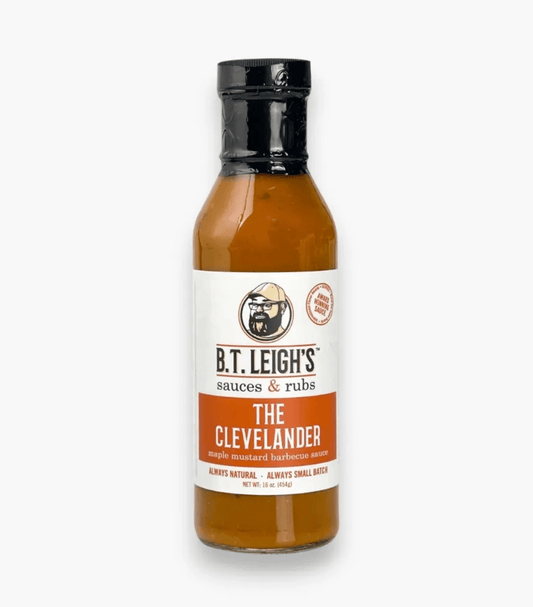 B.T. Leigh's The Clevelander | Mustard Maple Rosemary BBQ Sauce - The Maple Shop