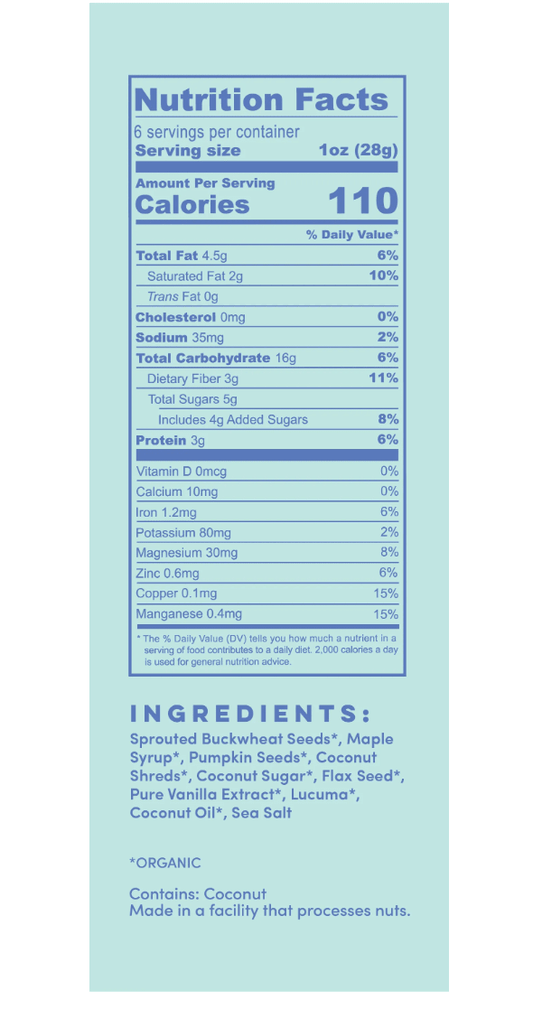 Coconut Maple Clusterbucks - The Maple Shop