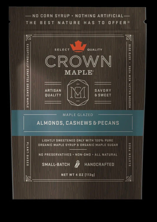 Crown Maple Glazed Nuts - The Maple Shop