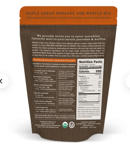 Crown Maple Sugar Pancake Mix - The Maple Shop