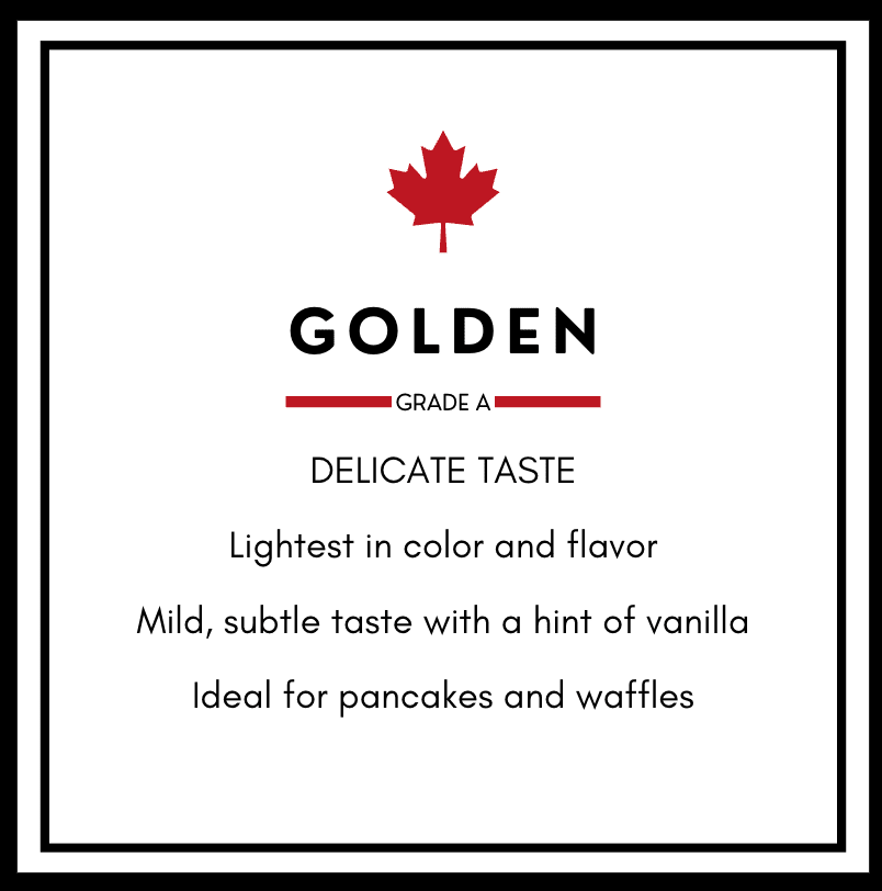 Golden Maple Syrup – Grade A Delicate | The Maple Shop
