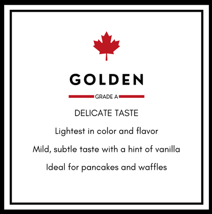 Golden Maple Syrup - The Maple Shop