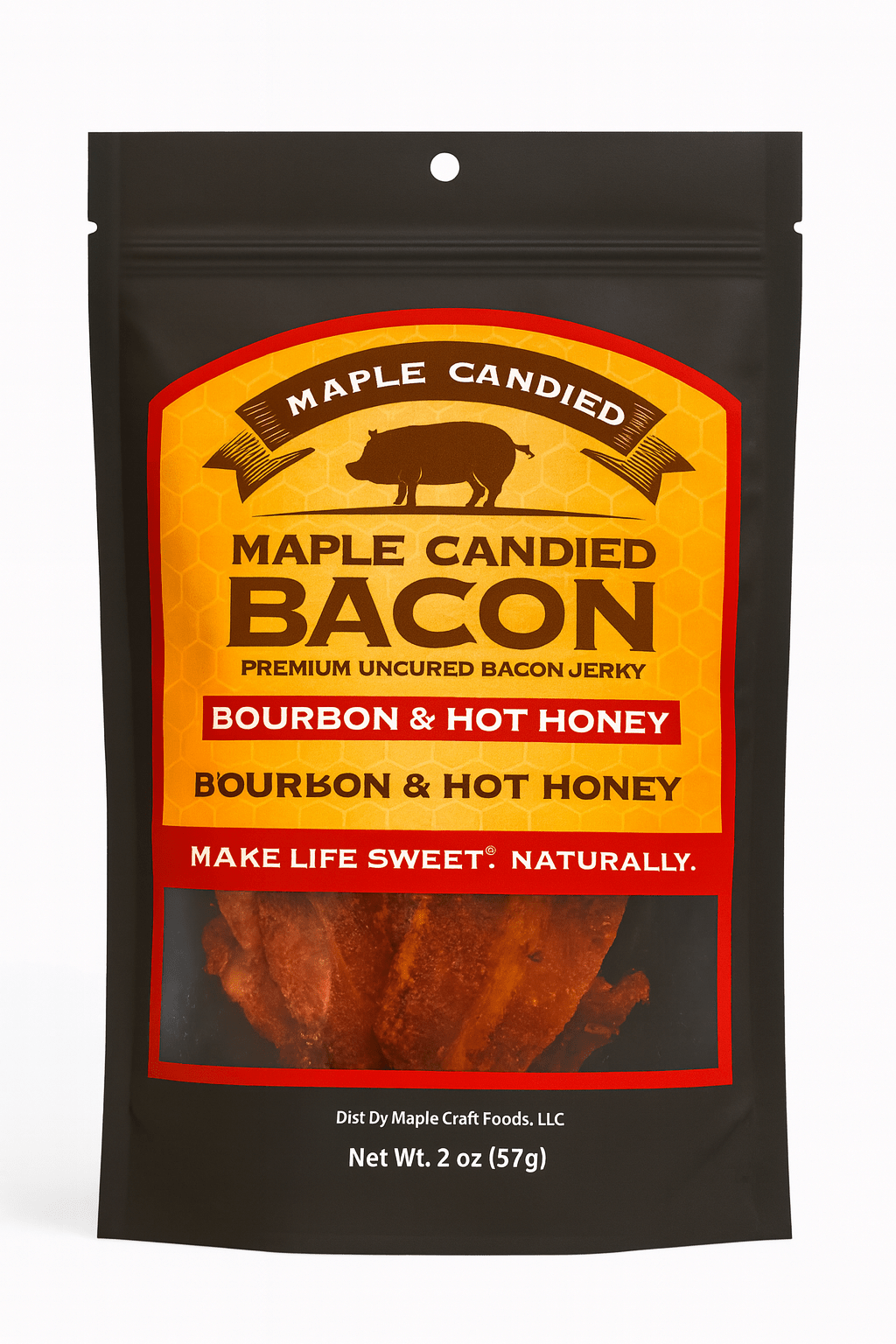 Maple Candied Bacon Jerky - The Maple Shop