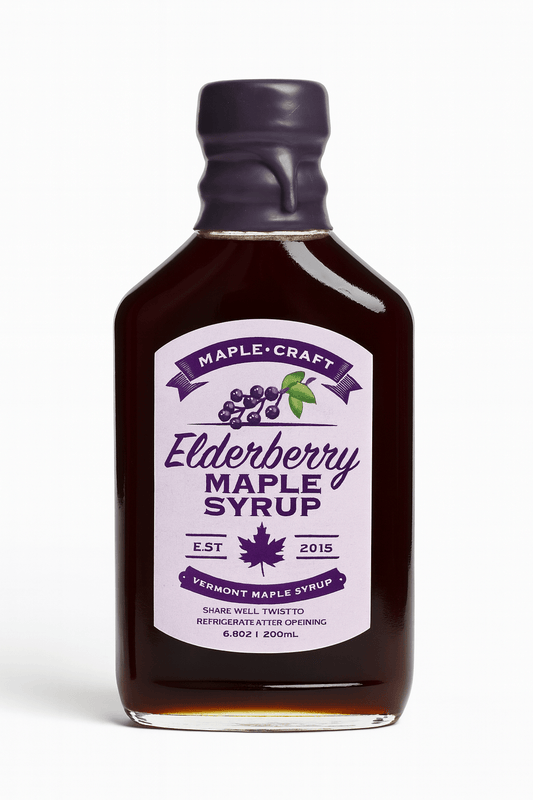 Maple Craft Elderberry Maple Syrup - The Maple Shop
