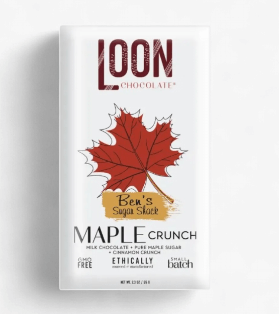 Maple Crunch Milk Chocolate Bar - The Maple Shop