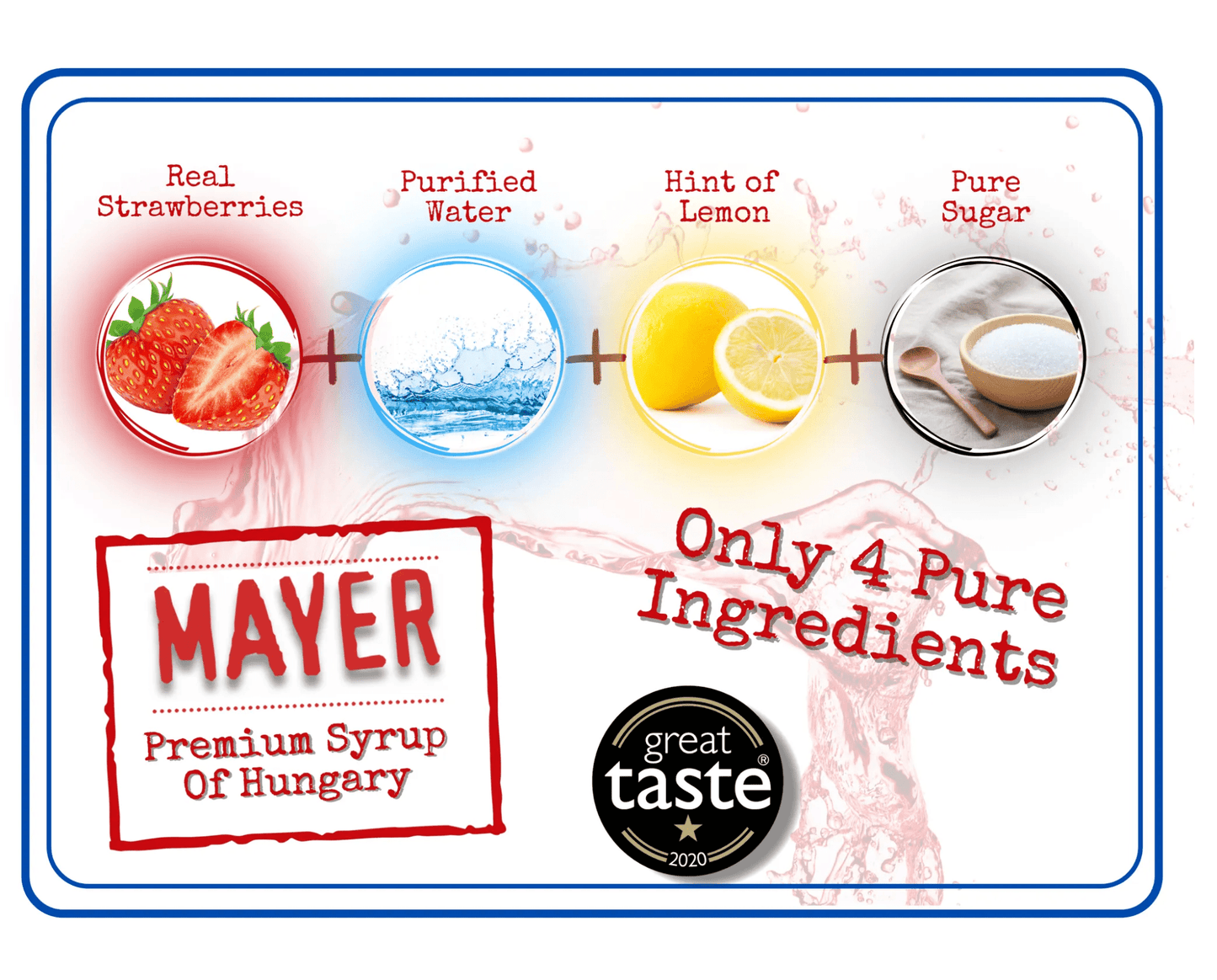 Mayer Premium Strawberry syrup - The Maple Shop
