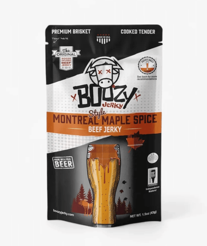 Montreal Maple Spice Lager Beef Jerky - The Maple Shop