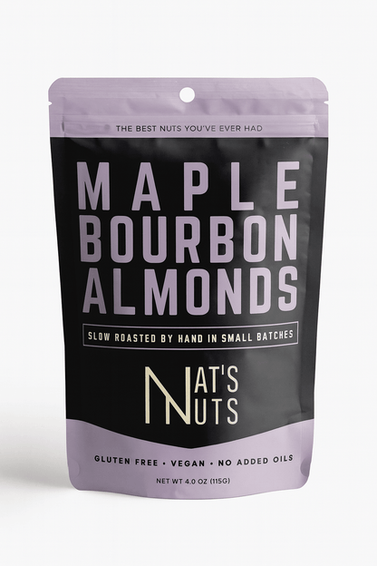 Nat's Nuts Maple Bourbon Almonds - The Maple Shop