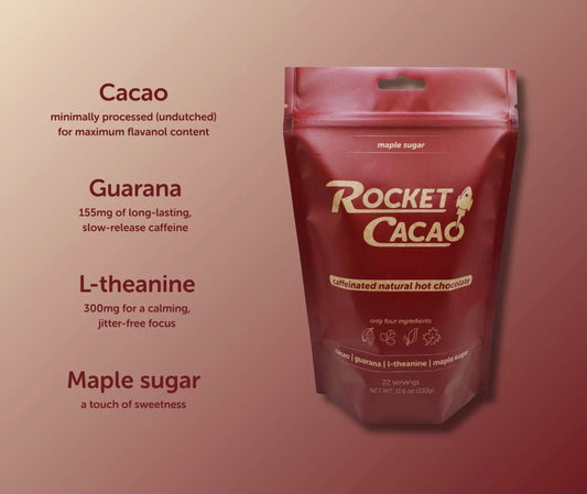 Rocket Cacao • Maple Sugar - The Maple Shop