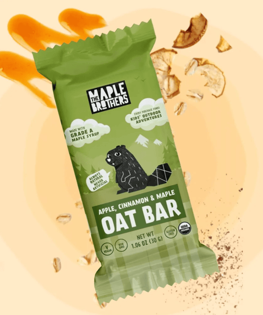 The Maple Brothers Apple, Cinnamon & Maple Oat Bar - The Maple Shop