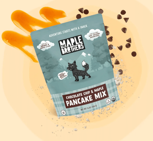 The Maple Brothers Chocolate Chip & Maple Pancake Mix | Organic - The Maple Shop