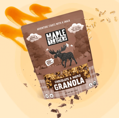 The Maple Brothers Chocolate & Maple Granola | Organic & Vegan - The Maple Shop
