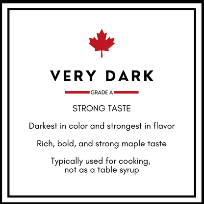 Very Dark Maple Syrup - The Maple Shop