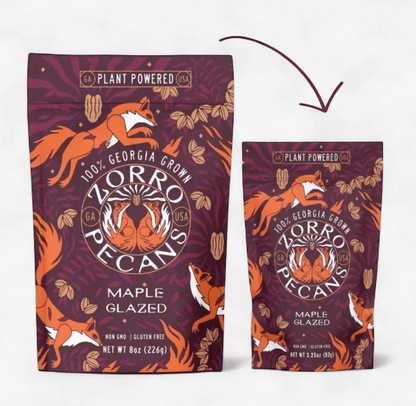 Zorro Maple Glazed Pecans - The Maple Shop