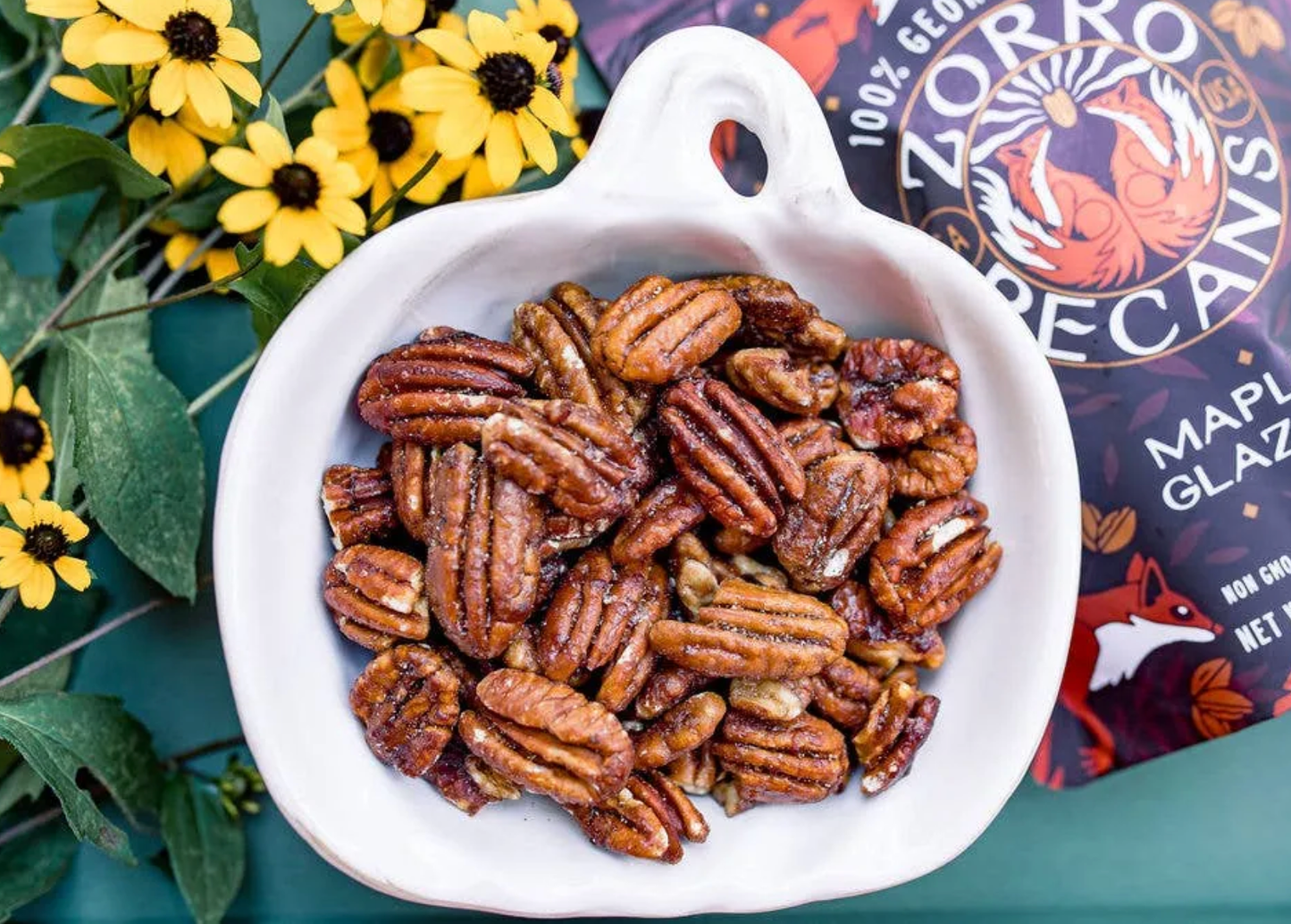 Zorro Maple Glazed Pecans - The Maple Shop