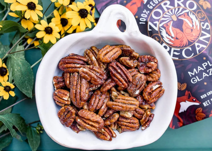 Zorro Maple Glazed Pecans - The Maple Shop